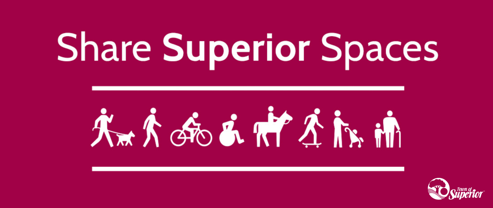 share superior spaces banner