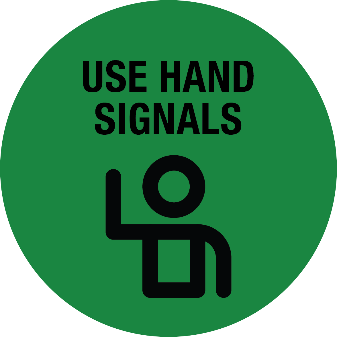 Use hands signals icon