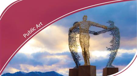 Click here to view the towns public art collection.