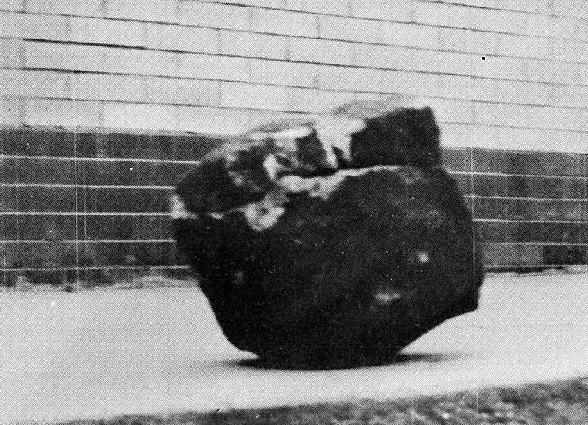 51-pound asteroid that landed in Johnstown.