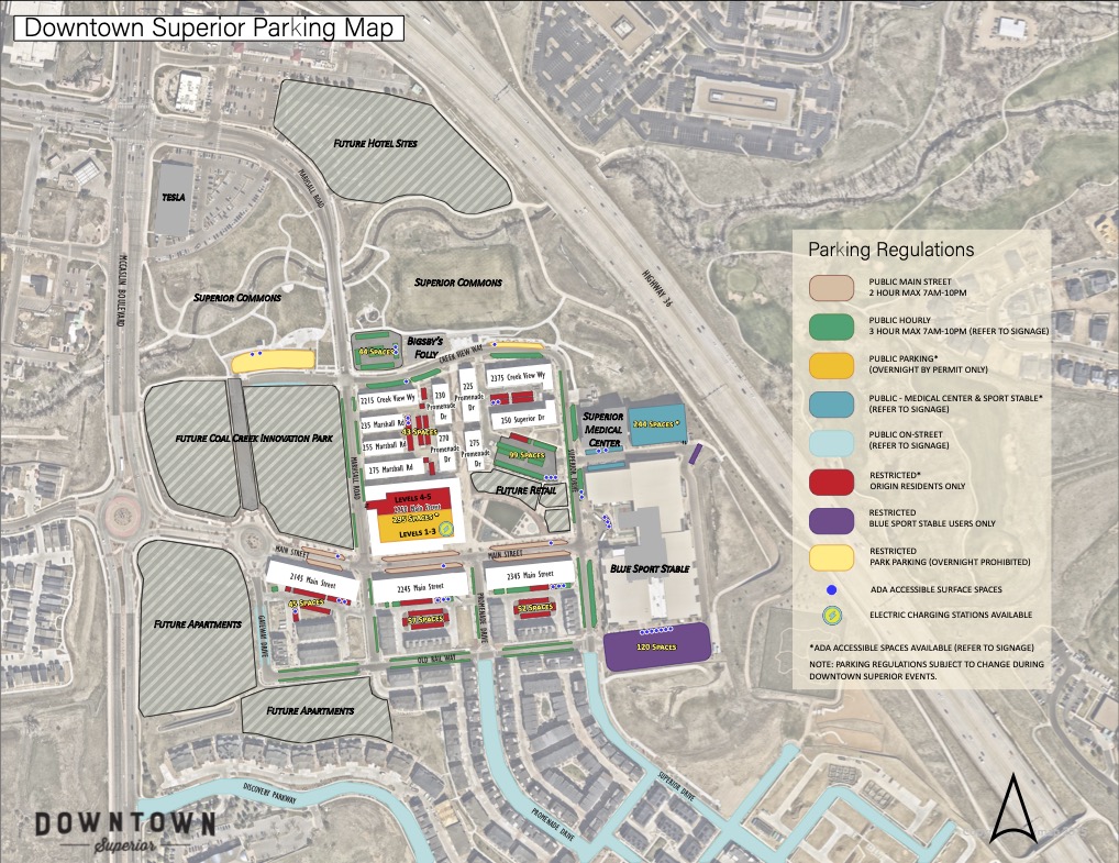 Downtown Parking Map Final Version